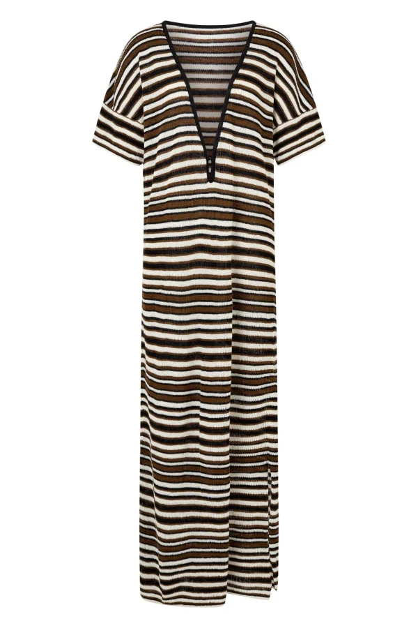 ELCE Swim AURA MAXI DRESS - DESERT STRIPE* Paradis | Dresses